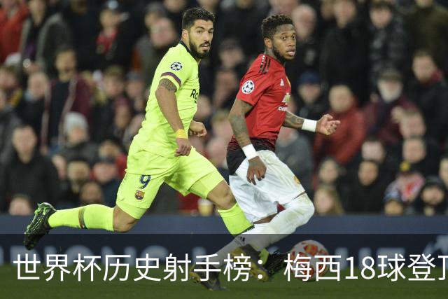 世界杯历史射手榜：梅西18球登顶 姆巴佩16球并列第2 C罗凯恩10球